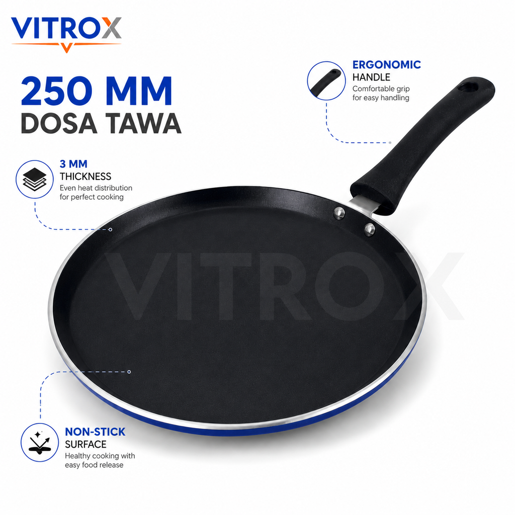 Non-Stick Dosa Tawa- 250mm