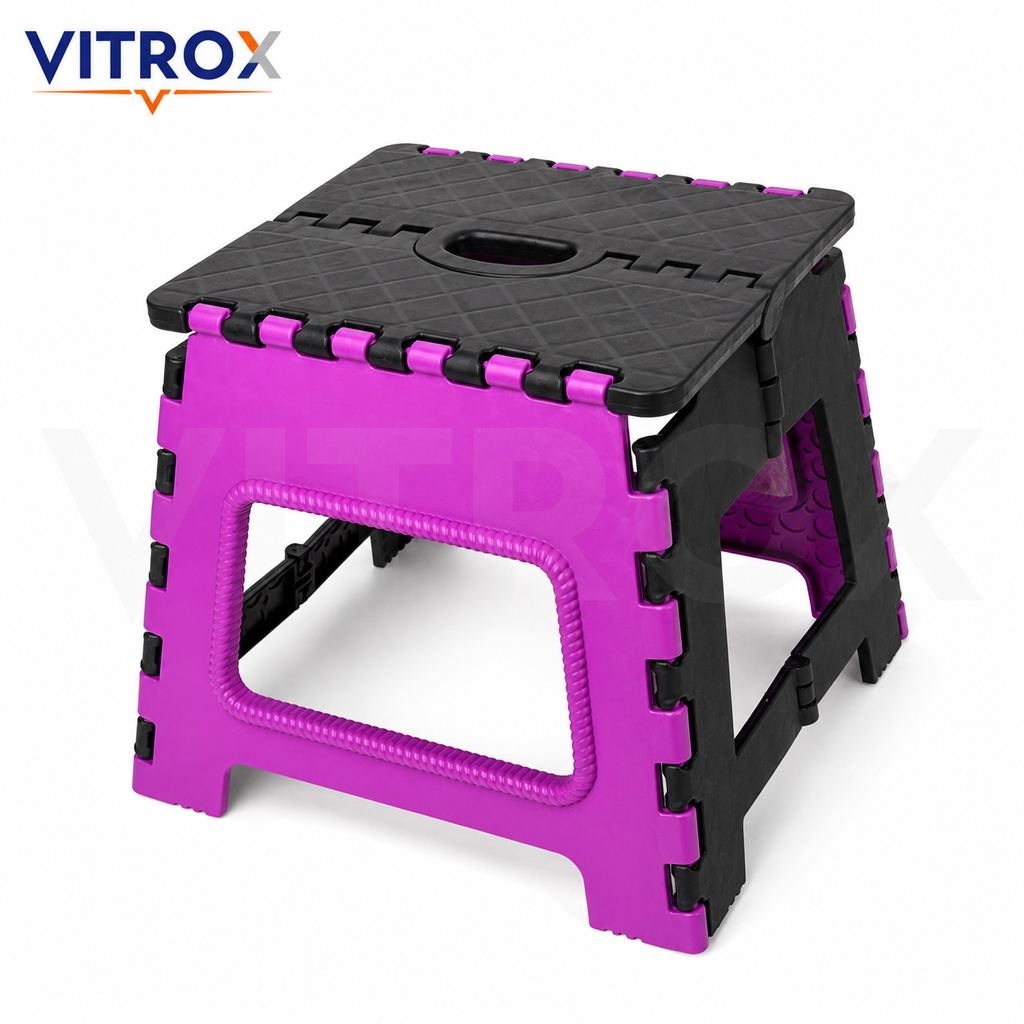 Foldable Utility Step Stool with Handle