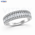 Silver-Tone Adjustable Ring for Adults