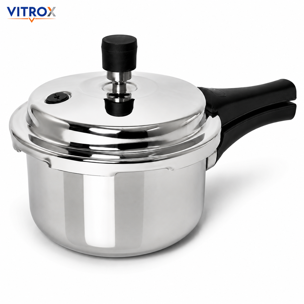 1.5 Litre Tri-Ply Stainless Steel Pressure Cooker with Induction Base