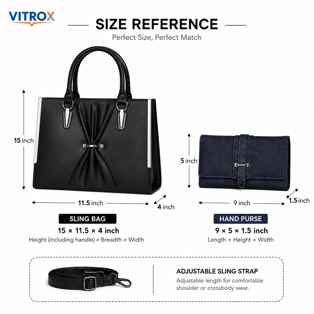 Ladies Sling Bag &amp; Hand Purse Combo