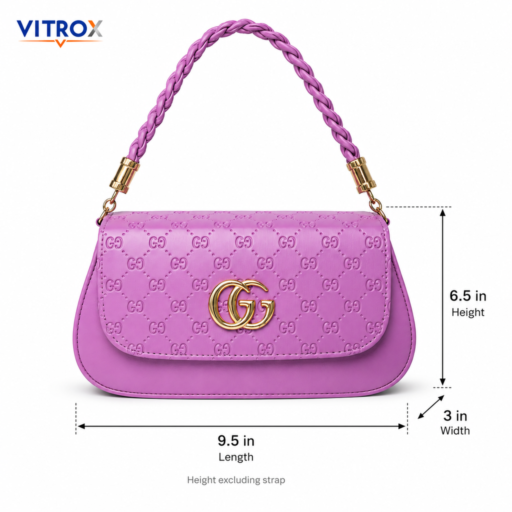Sling Handbag with Dual Straps