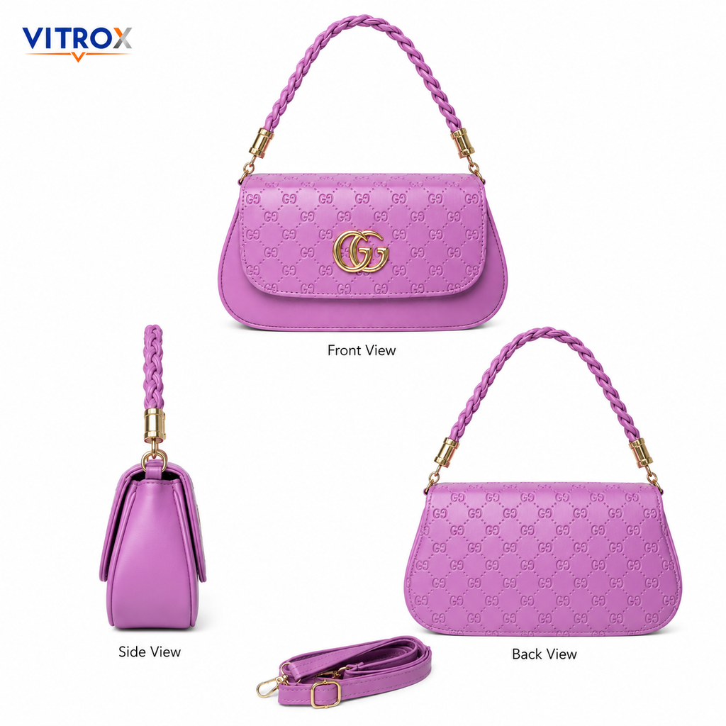 Sling Handbag with Dual Straps