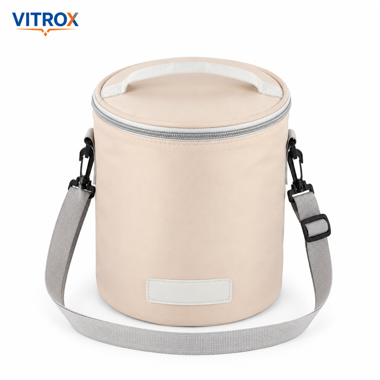 Vitrox Round Insulated Tiffin Carry Bag for Office & School
