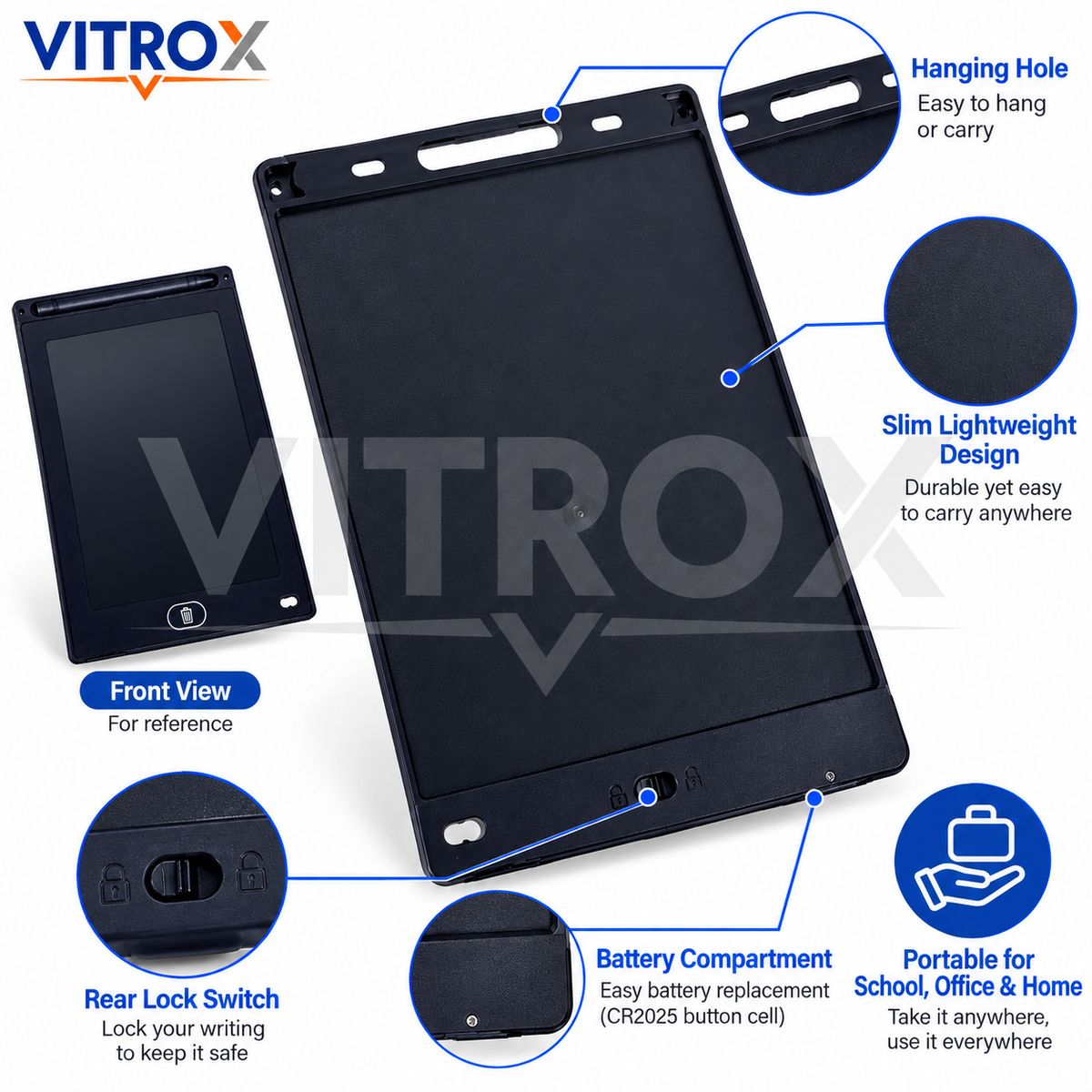 8.5-Inch LCD Writing Tablet with Stylus