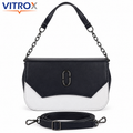 Women’s Two-Tone Shoulder Handbag