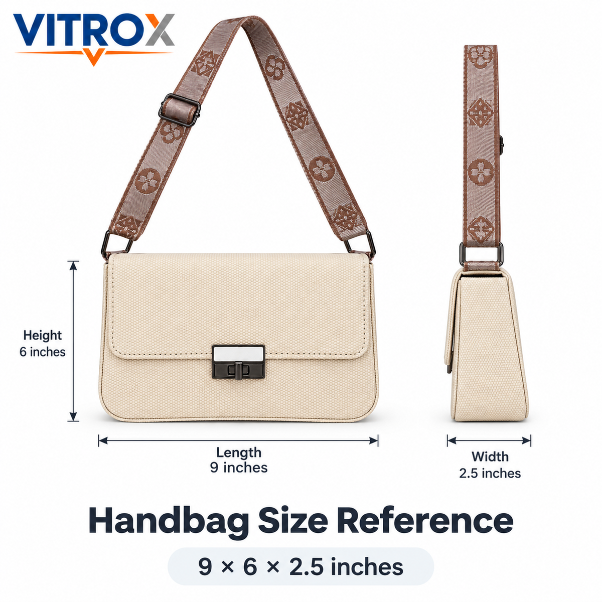 Women’s Textured Crossbody Shoulder Bag