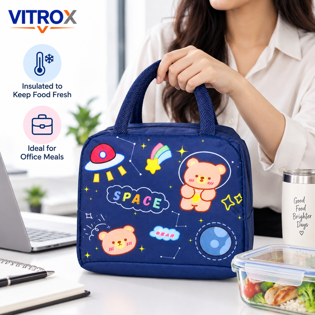 Insulated Lunch Bag for Kids & Office Use