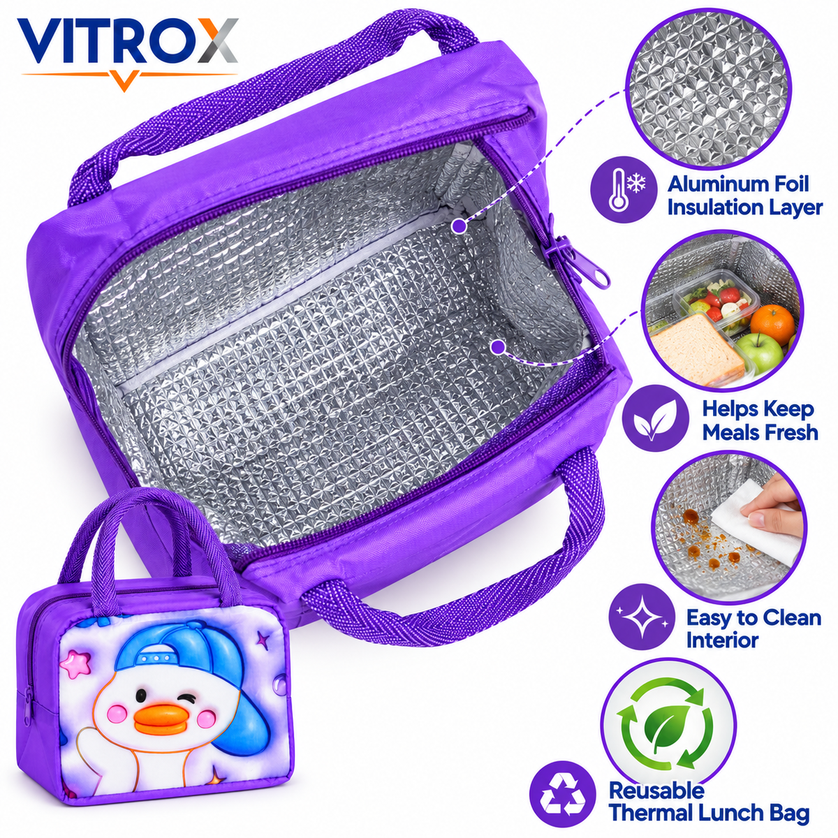 Insulated Thermal Lunch Bag