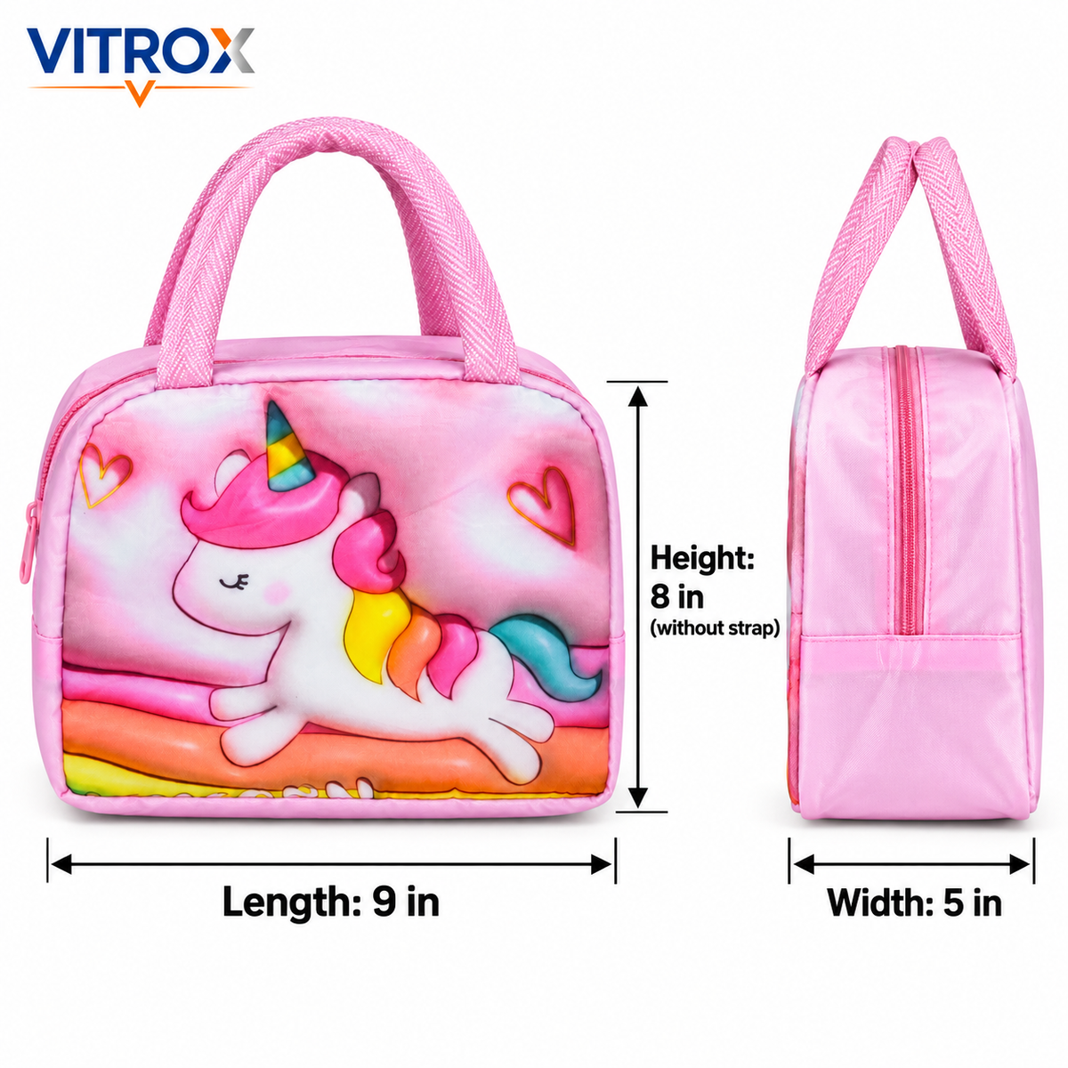 Insulated Thermal Lunch Bag for Kids & Office Use