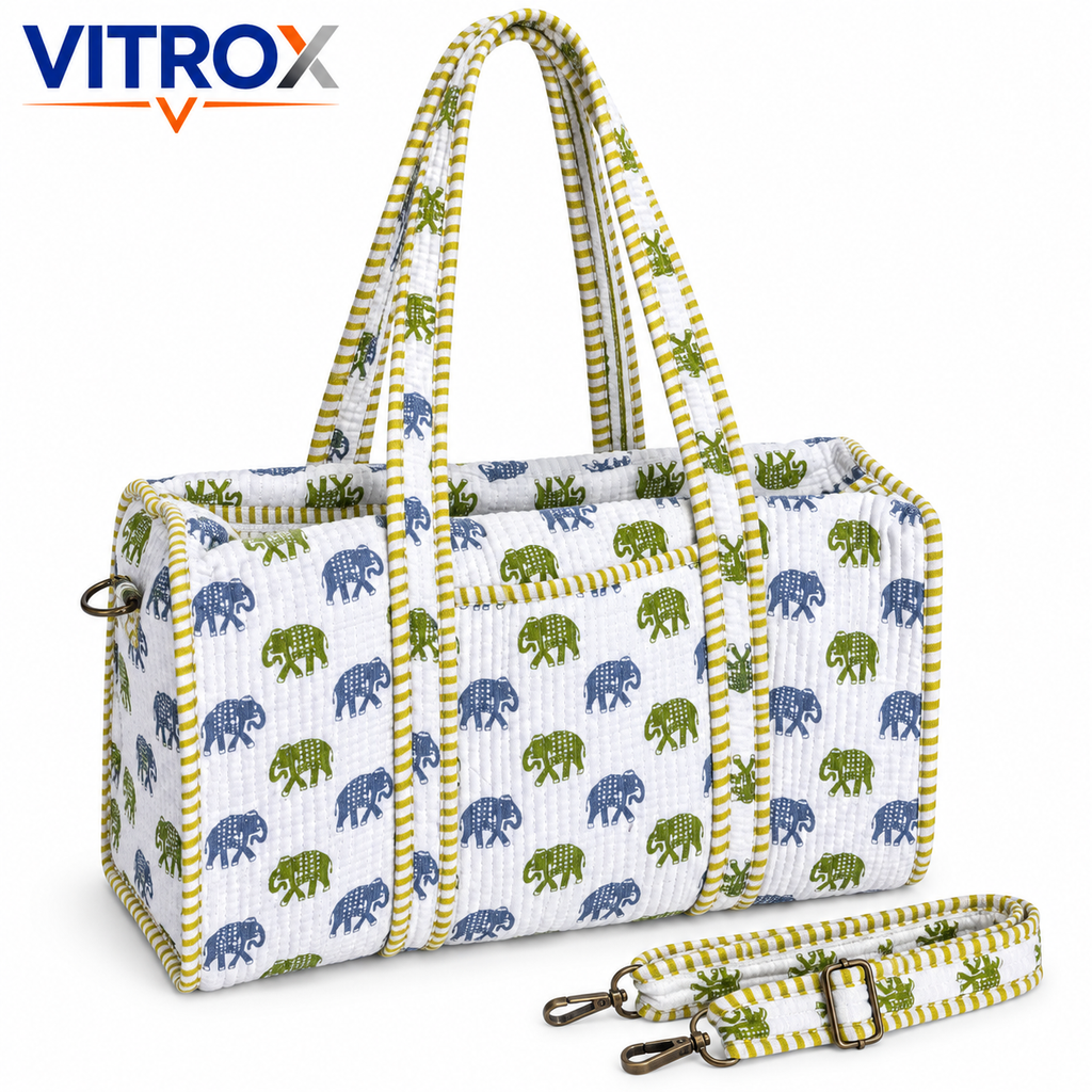 Utility Shoulder Bag with Adjustable Strap