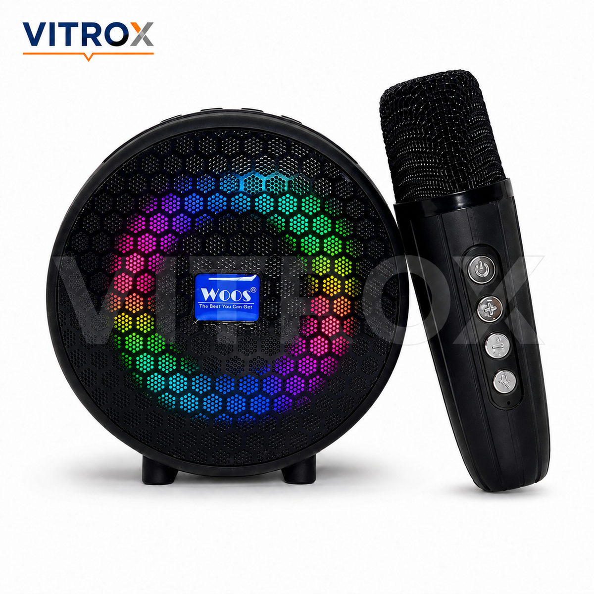 Portable Wireless Karaoke Speaker with Wireless Microphone