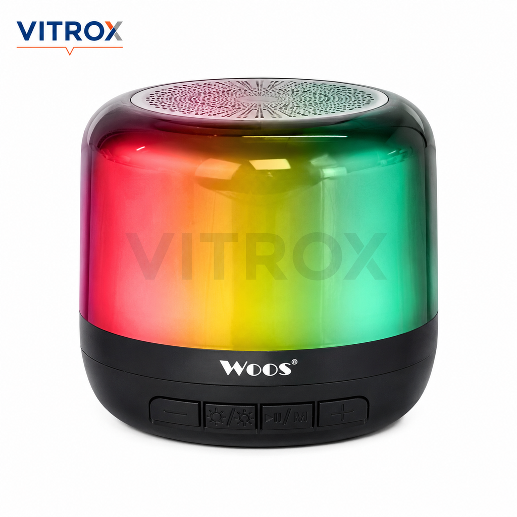 Portable BT Wireless Speaker with RGB Lighting