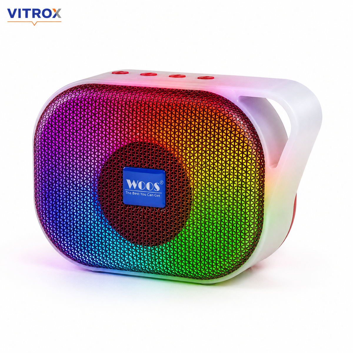 Portable BT Wireless Speaker with LED Colourful Light