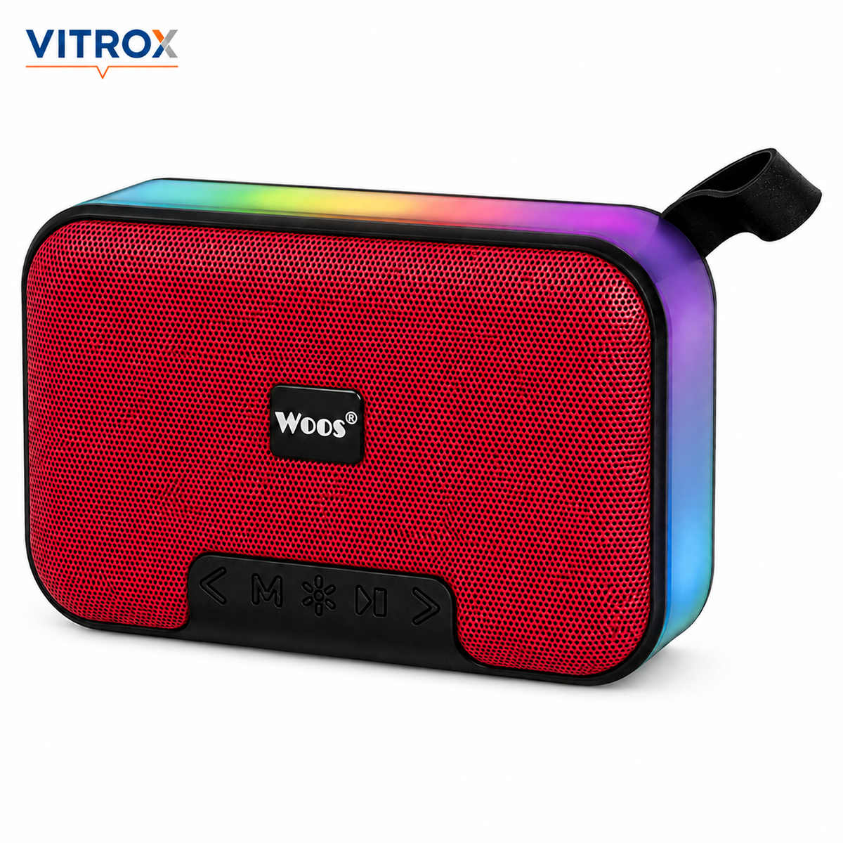 Portable BT Wireless Speaker with RGB Lighting