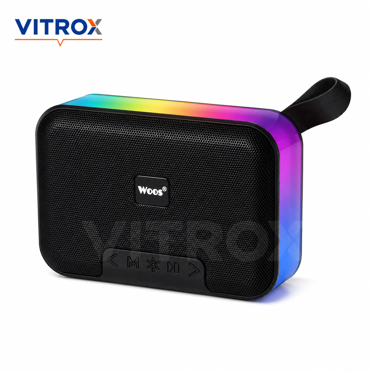 Portable BT Wireless Speaker with RGB Lighting