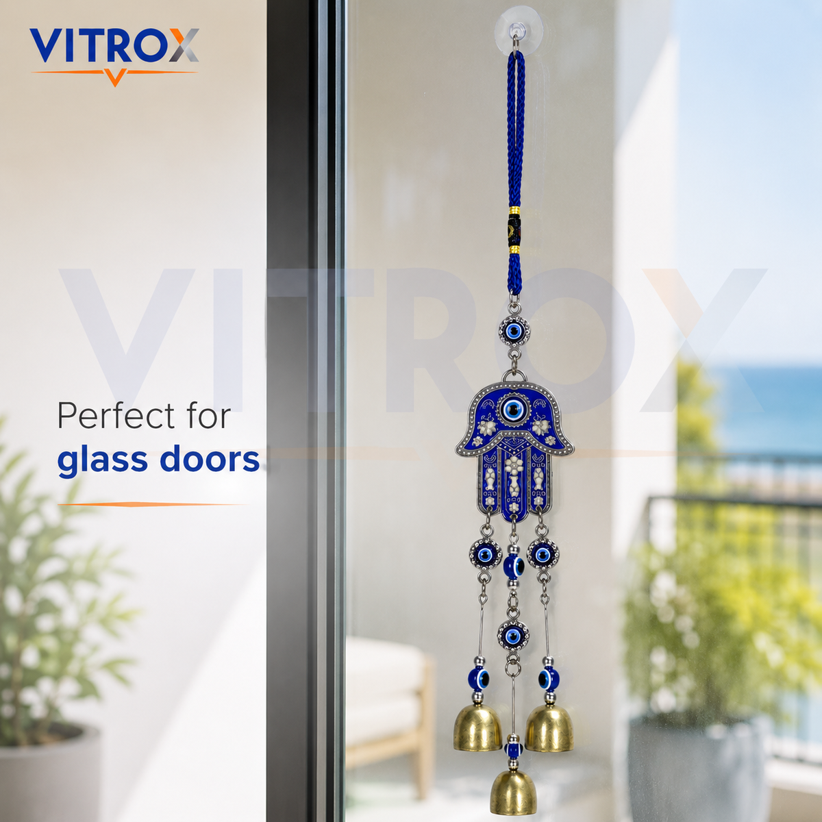 Hamsa Hand Evil Eye Hanging Décor