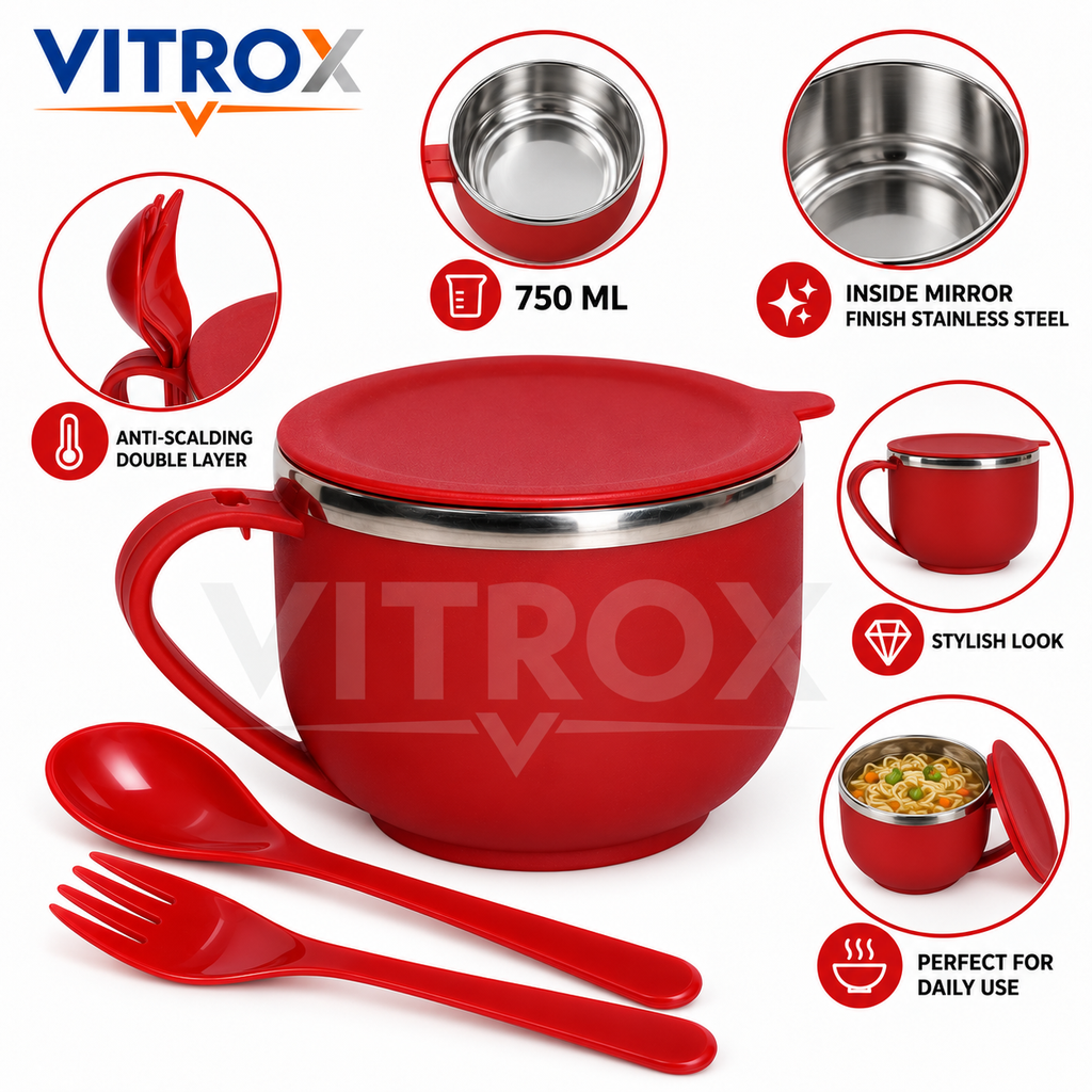 750 ml Insulated Maggie & Soup Bowl