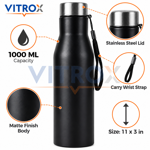 1000ml Stainless Steel Water Bottle