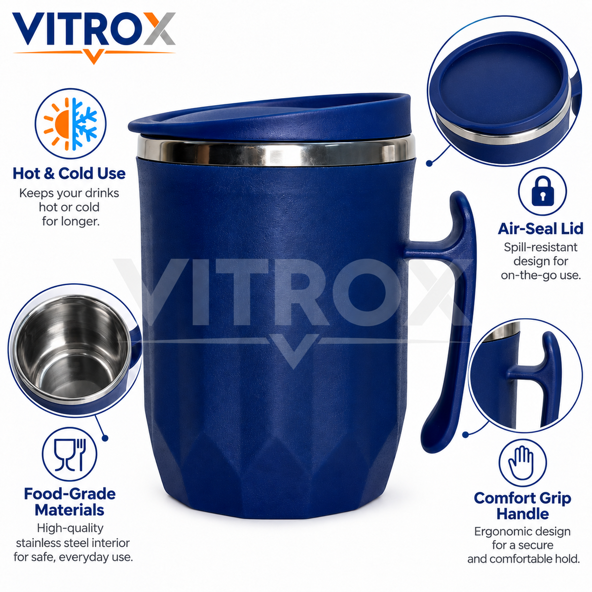 Insulated Stainless Steel Mug