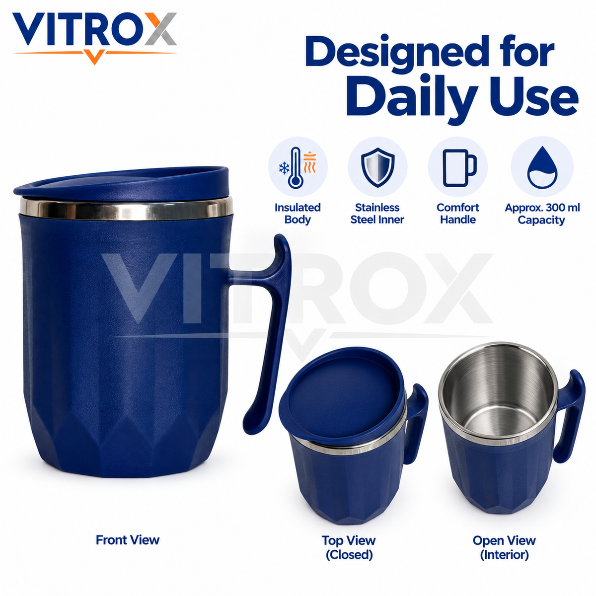 Insulated Stainless Steel Mug