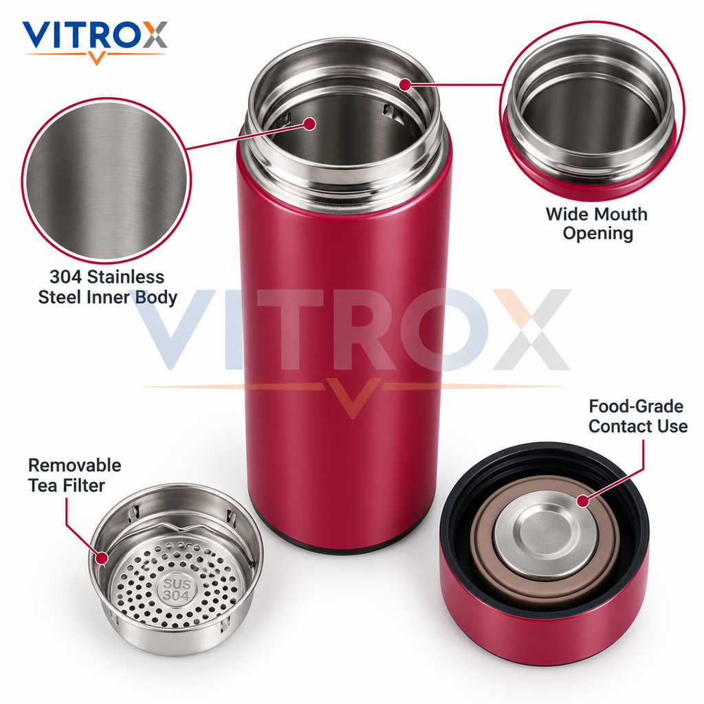 500ML Smart Temperature Display Vacuum Flask