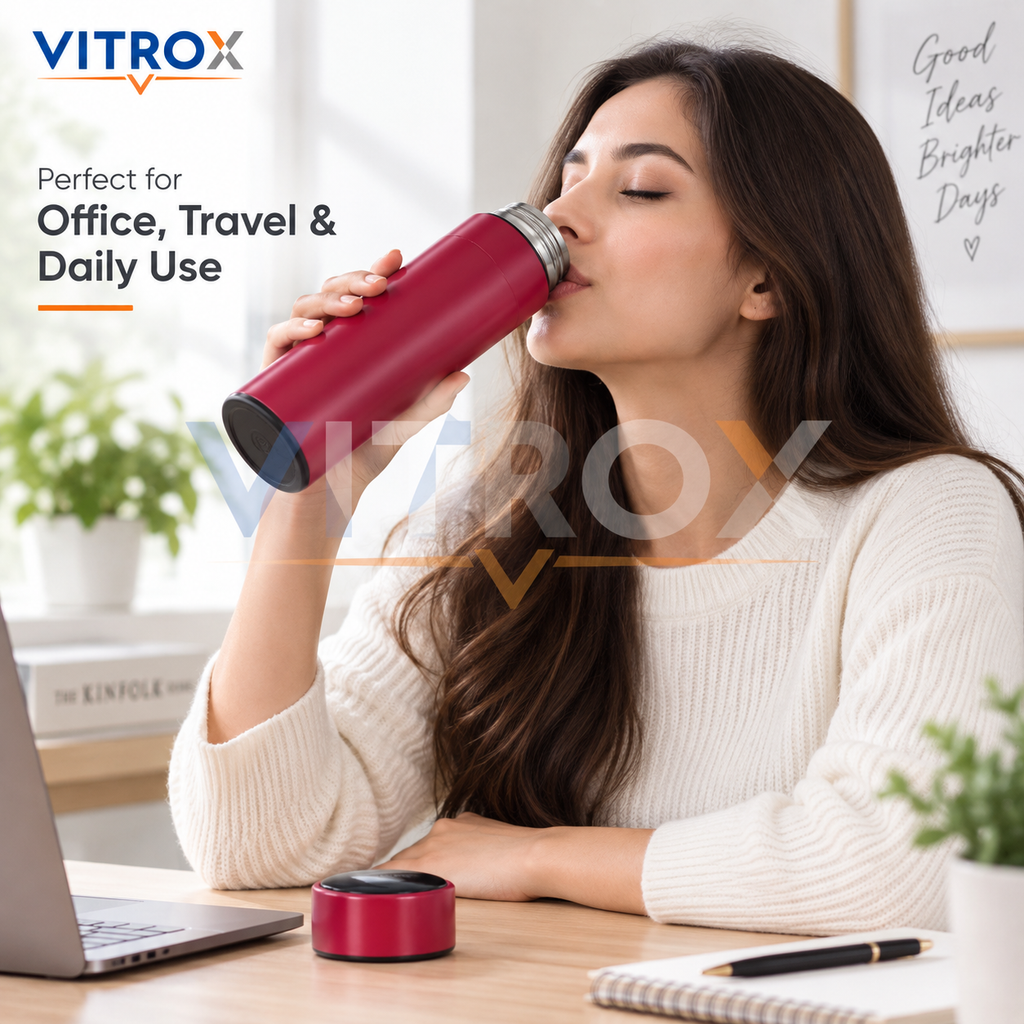 500ML Smart Temperature Display Vacuum Flask