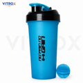 Vitrox 700 ML Gym Shaker Bottle with Mixing Accessory – Flip-Top Protein Shaker with Measurement Scale