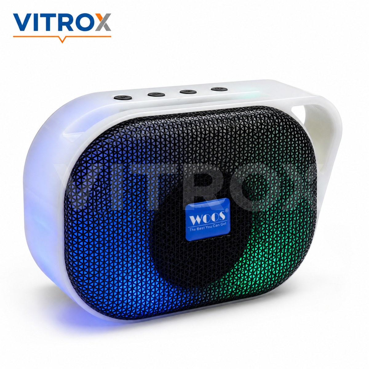 Portable BT Wireless Speaker with LED Colorful Light