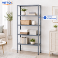 VITROX 5-Tier Slotted Angle Storage Rack