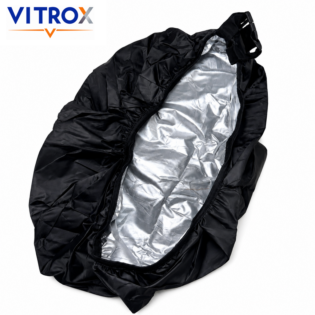 VITROX Waterproof Backpack Rain Cover with Silver-Coated Lining